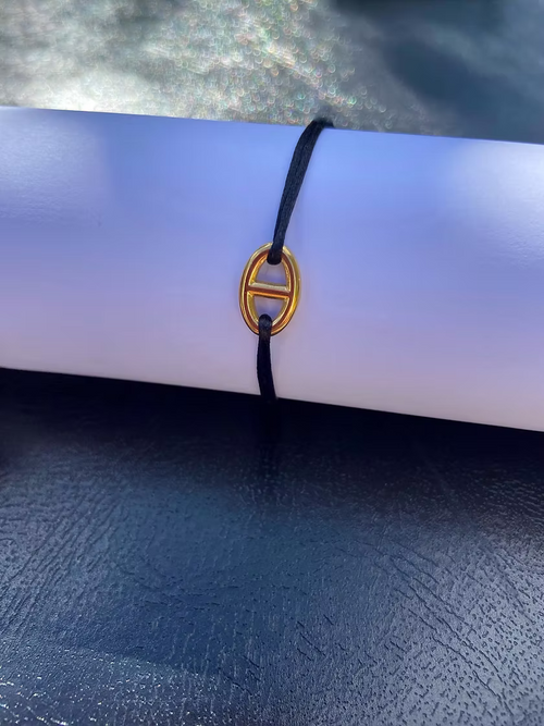 Bracelet maille doré
