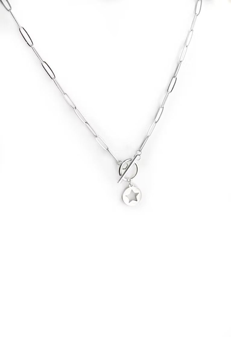 Collier Adèle argenté
