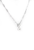 Collier Adèle argenté