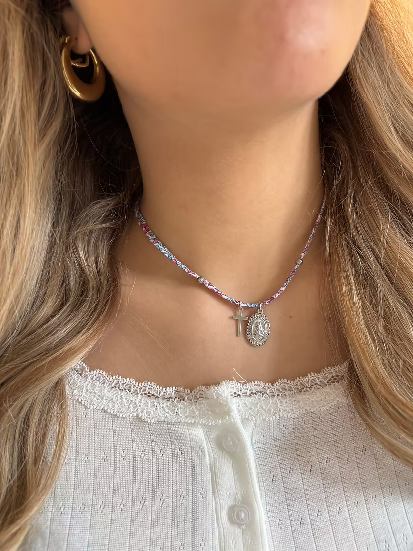 Collier Liberty Clairvie argenté