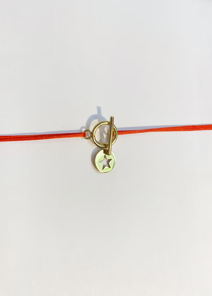 Collier OT étoile doré